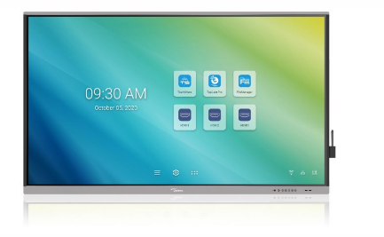 Black Optoma Interactive Flat Panel 5651RK, For School, 220 - 300 W